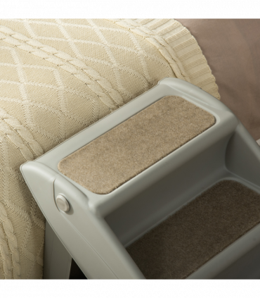 Portable Dog Steps for Bed, Sofa Non-Slip Pet Stairs for Cats, Dogs - Grey