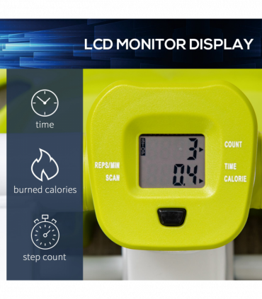 Portable Mini Stepper Step Machine for Home Gym Office Exercise Workout HOMCOM