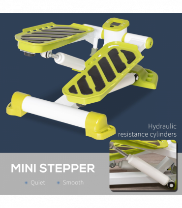 Portable Mini Stepper Step Machine for Home Gym Office Exercise Workout HOMCOM