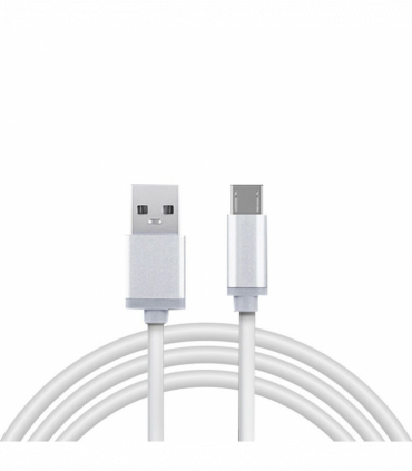 Powerz USB Data Charger Cable for Micro USB 1.2m - White
