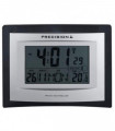 Precision Radio Controlled Wall Desk Clock, Day/date, Temperature Digital Display Alarm Clock AP046