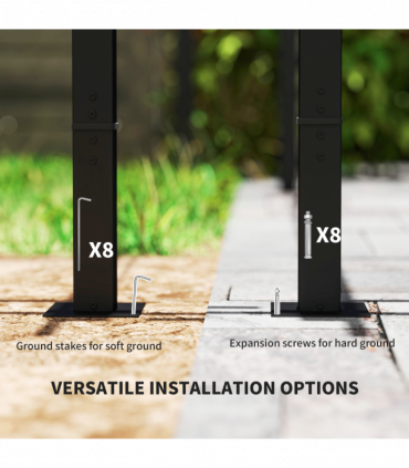 Premium Retractable Pergola Canopy with Private Curtains for Outdoor Spaces