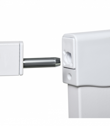 Pressure Fit Safety Gate for Doors, Dog Gate Auto Close, 75-103 cm White PawHut