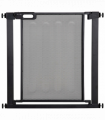 Pressure Fit Safety Gate for Stairs w/ Auto Close 75-82 cm - Black Pawhut