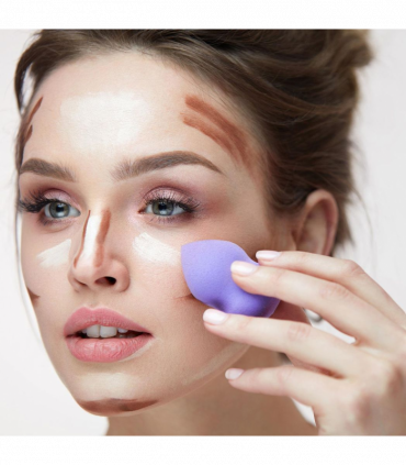 Pretty Make-up Beauty Blending Sponge Latex Free, Purple