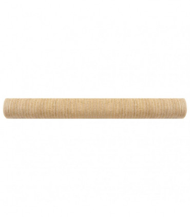 vidaXL Privacy Net Beige 1.5x25 m HDPE 150 g/m²
