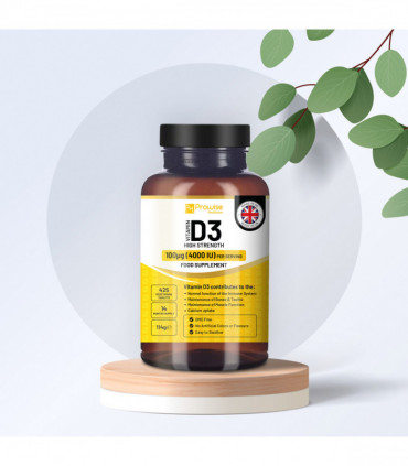 Prowise Vitamin D3 Vegetarian Tablets Immune Support Calcium Boost Bone Muscle