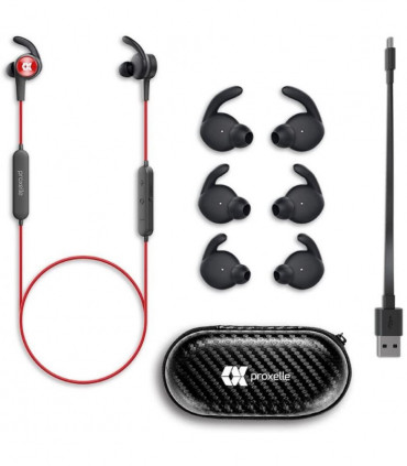 Proxelle Stereo Magnetic IPX5 Sweatproof In Ear Wireless Headset