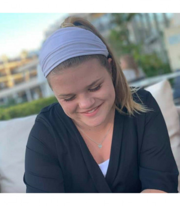 Puff Heart Silver Necklace