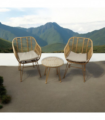 RATTAN BISTRO SET
