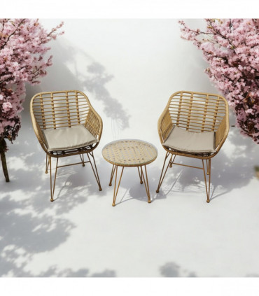RATTAN BISTRO SET