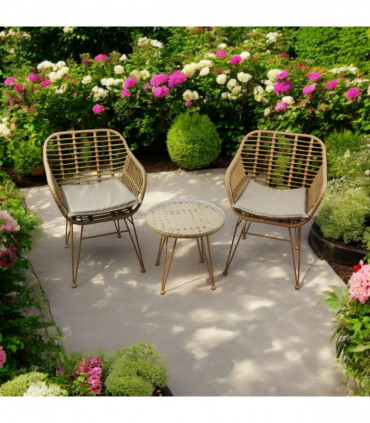 RATTAN BISTRO SET