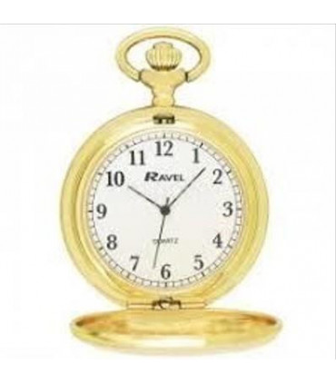 Ravel Plain Pocket Watch Gilt R1001.03