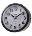 Ravel Black Round Tilt Alarm Clock RC029.3