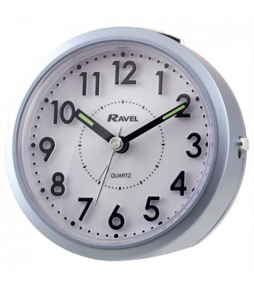 Ravel Round Tilt Blue Alarm Clock RC029.6