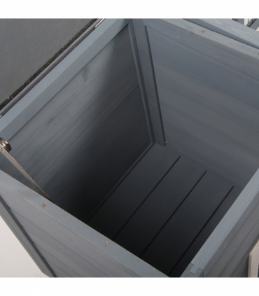 Rabbit Run Small Animal Hutch Guinea Pig House with Openable Main House & Roof