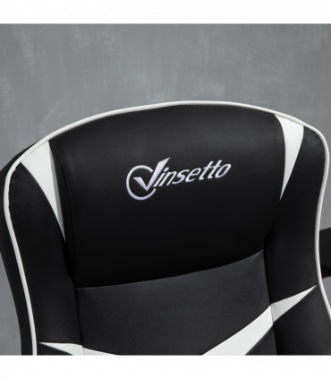 Racing Office Chair PVC Leather Computer Gaming Height Adjustable