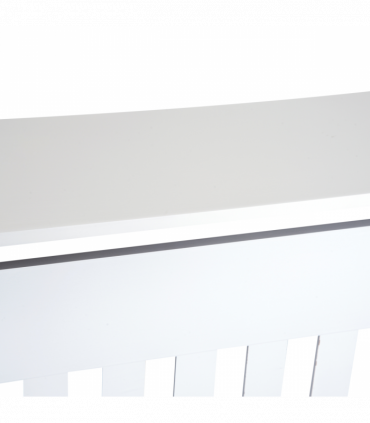 Radiator Cover Wooden Cabinet Shelving Home Office Vertical Slattted Vent