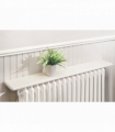 Radiator Shelf 115.5cm - White satin finish