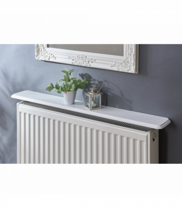 Radiator Shelf 115.5cm - White satin finish