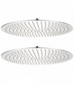 Rain Shower Head 2 pcs Stainless Steel Ø 50 cm