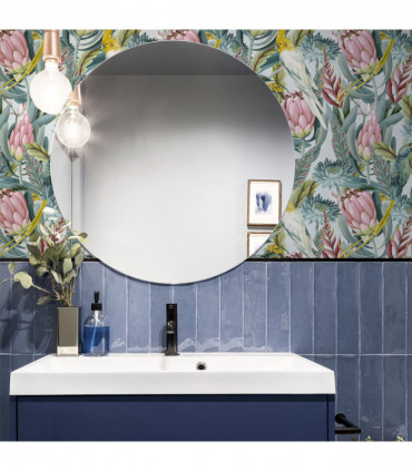 Rainforest Escape Green Pink sw12