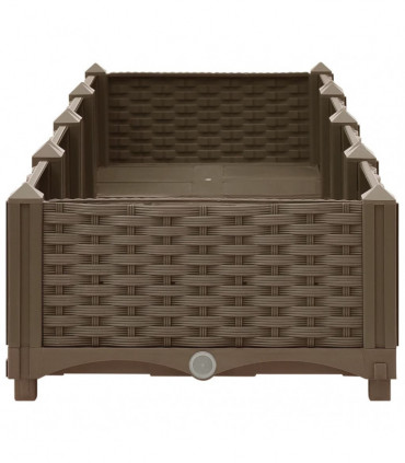 vidaXL Raised Bed 160x40x23 cm Polypropylene