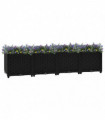 vidaXL Raised Bed 160x40x38 cm Polypropylene