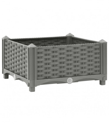 vidaXL Raised Bed 40x40x23 cm Polypropylene