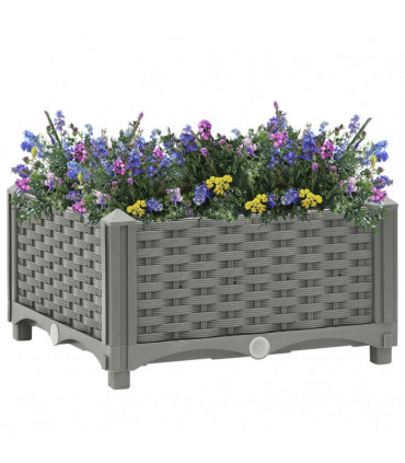 vidaXL Raised Bed 40x40x23 cm Polypropylene