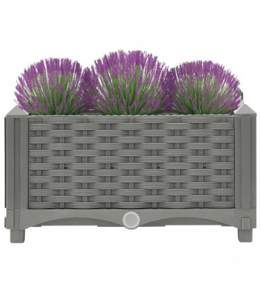 vidaXL Raised Bed 40x40x23 cm Polypropylene