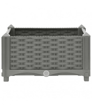 vidaXL Raised Bed 40x40x23 cm Polypropylene