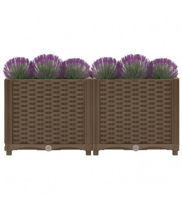 Raised Bed 80x40x38 cm Polypropylene