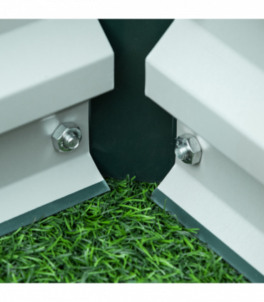 Raised Garden Bed Steel Planter Growing Box for Vegetables Flowers Green