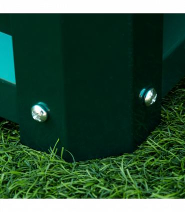 Raised Garden Bed Steel Planter Growing Box for Vegetables Flowers Green