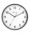Ravel 30cm White Dial Black Wall Clock R.WC.30.3