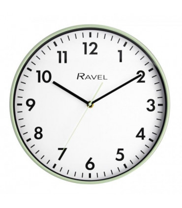 Ravel 30cm White Dial Sage Wall Clock R.WC.30.11