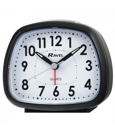 Ravel Black Alarm Clock RC0283