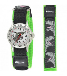 Ravel Childrens Velcro Dinosaur Watch R1507.59