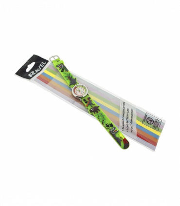 Ravel Children Girls & Boys 3D Cartoon Time Teacher Watch Dinosaur R1513.59