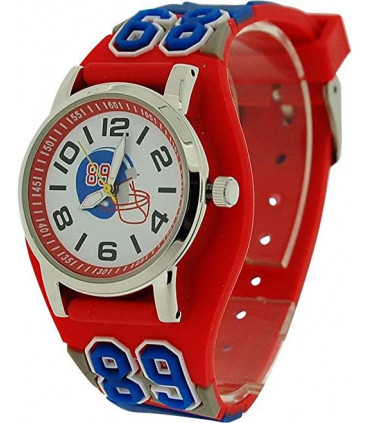 Ravel Children's White dial with American soccer helmet motif Watch R1521.10