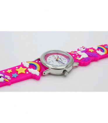 Ravel Children Girls 3D Cartoon Time Teacher Watch Unicorn R1513.79