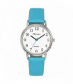 Ravel Ladies Classic White Dial Light Blue Leather Strap Watch R0140.16.2