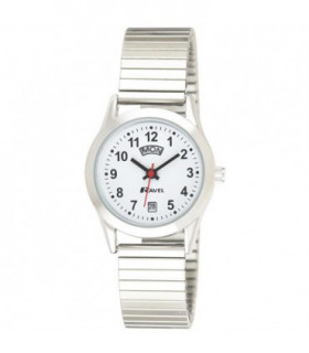 Ravel Womens Day Date Expander Silver Watch R0706.20.2EX