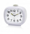 Ravel Large Sized Bedside Quartz Alarm Clock White RC045.4