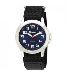 Ravel Men Sports Case Arabic Dial Velcro Strap Watch R1601.65.16
