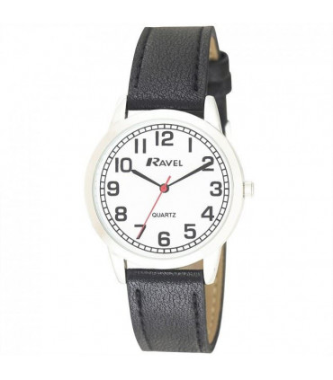 Ravel Mens Classic Leather Strap Watch R0132.11.1