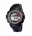 Ravel Mens 3ATM Digital Sports Red/Black Watch RDG.14.13