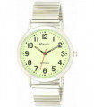 Ravel Mens Glow in The Dark Luminous Dial Watch - Stainless Steel Expander Bracelet R.GLEX.01