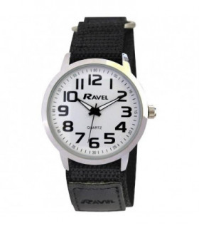 Ravel Mens Velcro Sports Bold Arabic Dial Watch R1601.64.12
